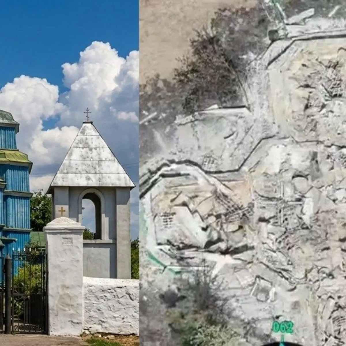 На Херсонщині безпілотник знищив козацьку церкву XVIII століття