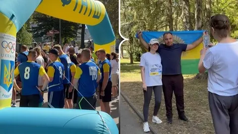 У Рівному близько 300 людей вийшли на забіг пам'яті загиблих військових