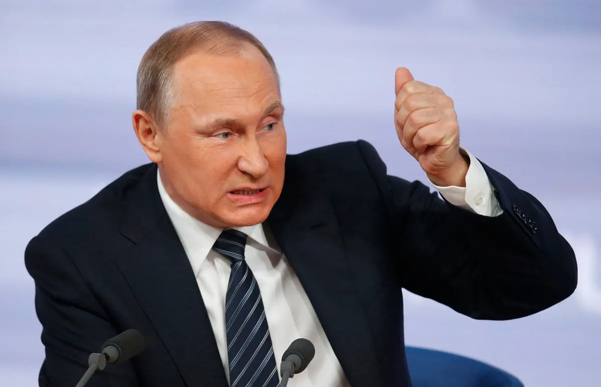 Путін знову звинуватив Україну: нові заяви диктатора