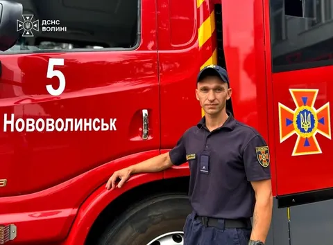 Від Донецька до Нововолинська: історія рятувальника Олега Андрощука