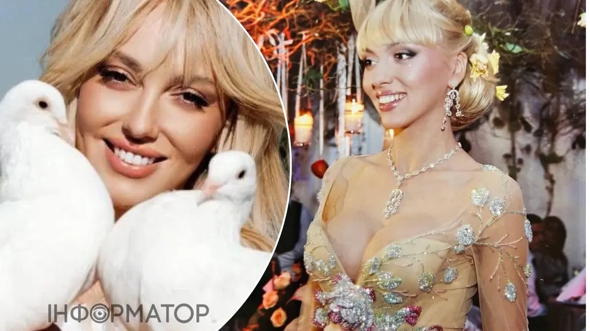 Оля Полякова показала весільні фото 22-річної давнини й розповіла про секрет шлюбу