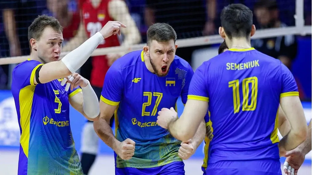 Збірна України з волейболу вперше пробилася в плей-оф Ліги націй