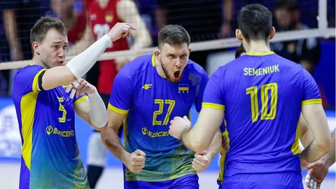 Збірна України з волейболу вперше пробилася в плей-оф Ліги націй