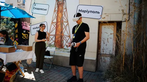 Херсонщина на фестивалі PORT: мальописи, VR-Джарилгач та «Повінь»