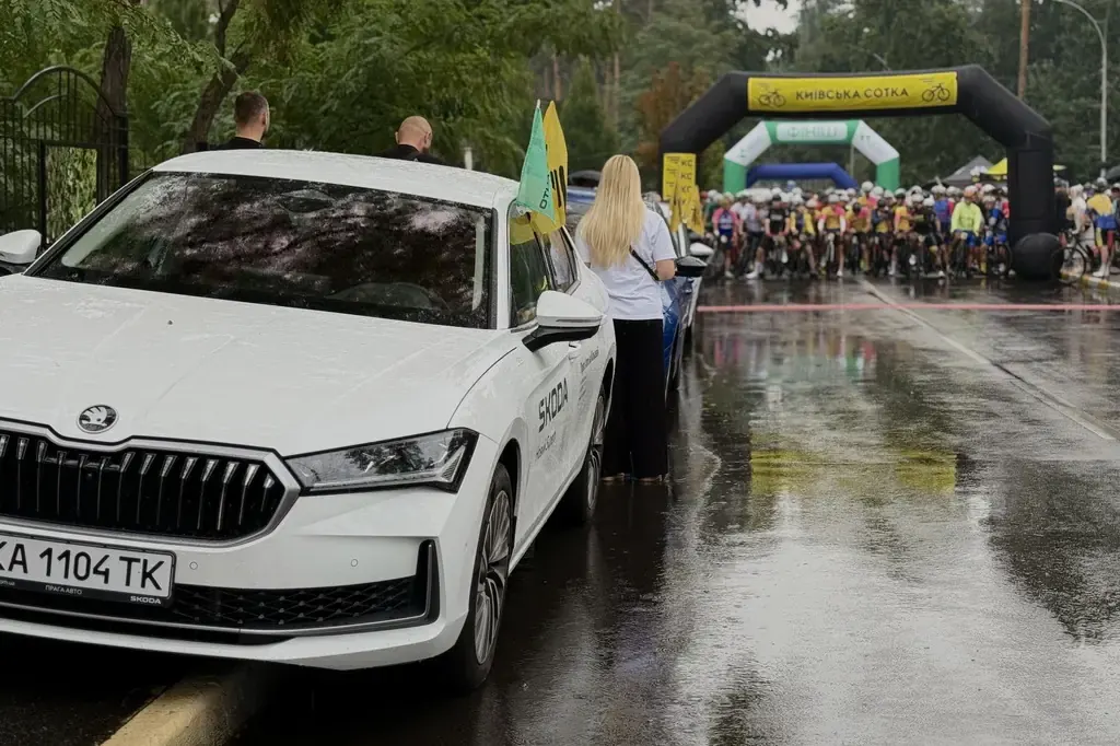 Škoda та «Київська Сотка 2026»: підтримка велоспорту і благодійності