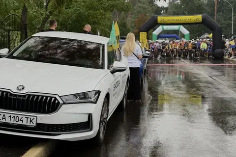 Škoda та «Київська Сотка 2026»: підтримка велоспорту і благодійності