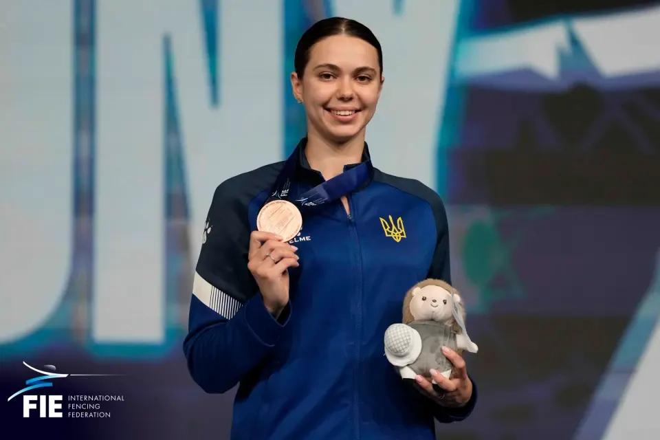 Аліна Полозюк виграла першу в історії медаль ЧС для України в жіночій рапірі