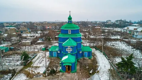 Росіяни знищили безцвяховий дерев'яний храм XVIII століття в Бериславі