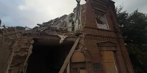 У Слов'янську російська бомба пошкодила лікарню, якій понад століття